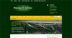 Desktop Screenshot of piedmontequinepractice.com